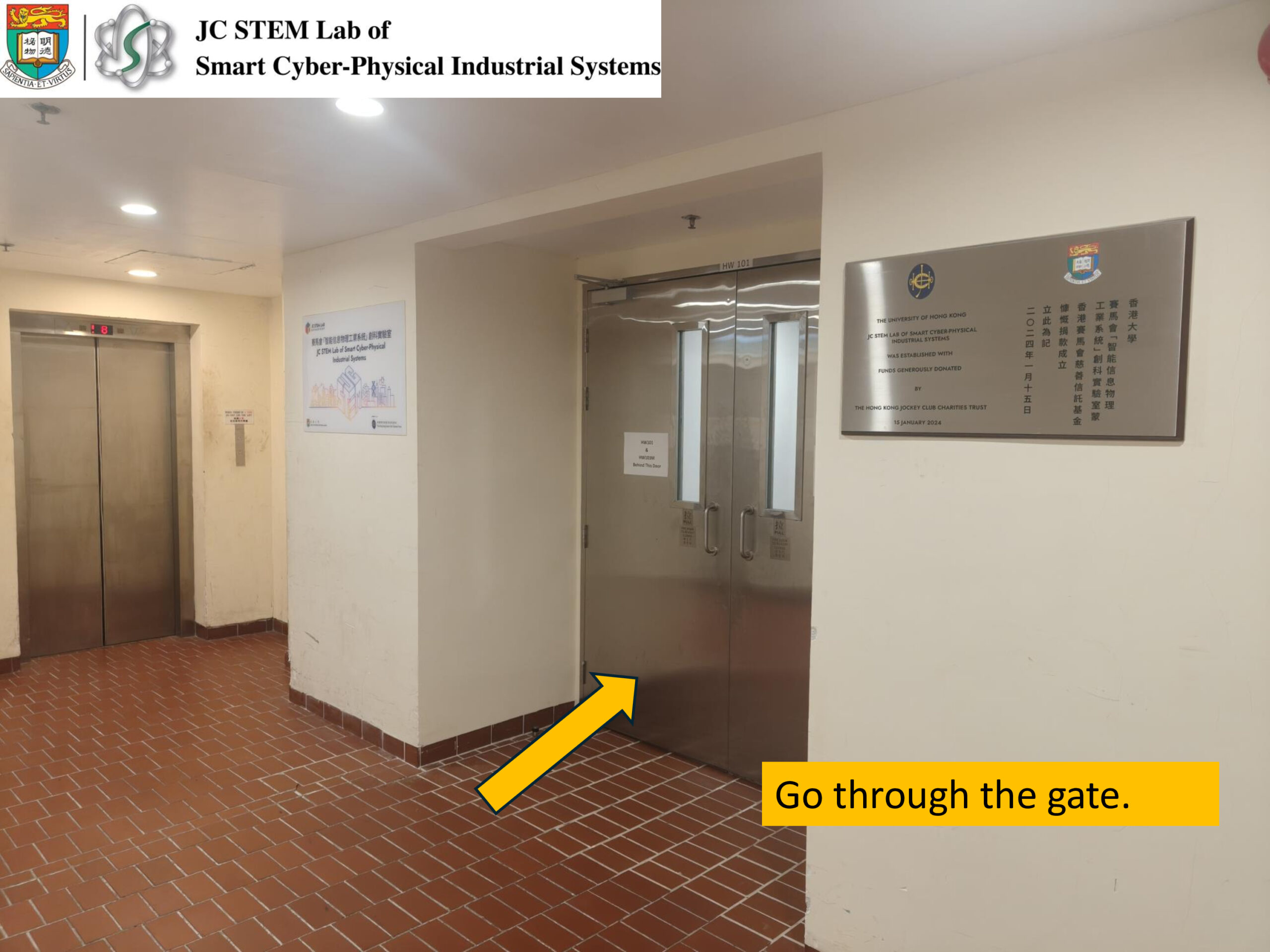 Route guide step 11