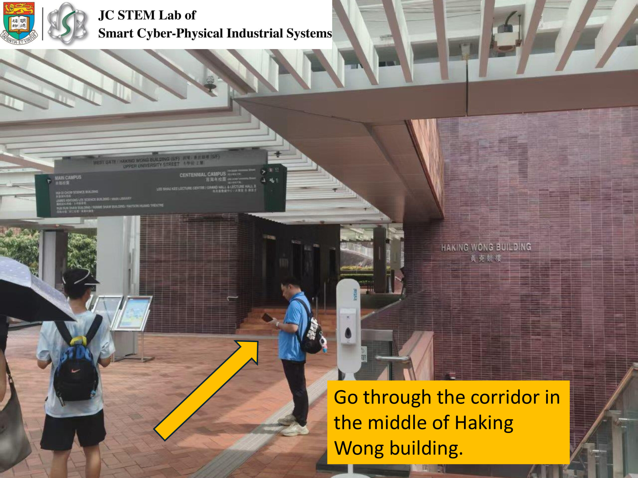 Route guide step 2